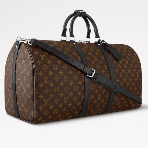 NWOT Louis Vuitton Keepall Bandoulière 55 Duffel Bag with COA - Picture 3 of 11